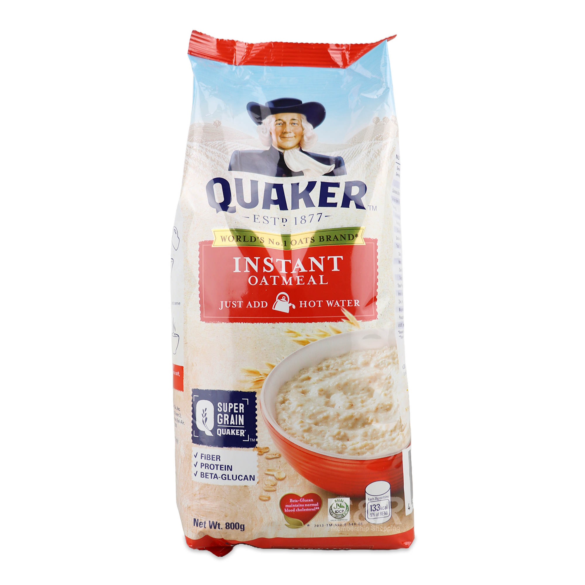 Quaker Instant Oatmeal 800g Quaker Instant Oatmeal 800g